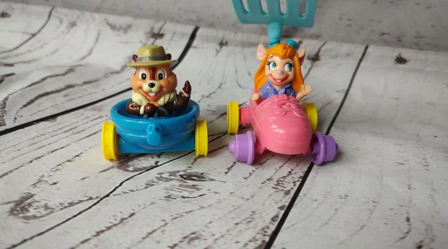 Chip ‘N Dale Rescue Rangers cars Set of 2 toys