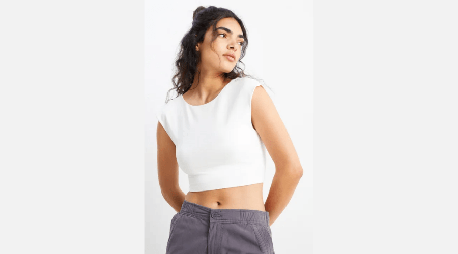 Clockhouse - Cropped Top NEW 