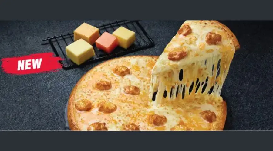 Domino's cheesiest pizza