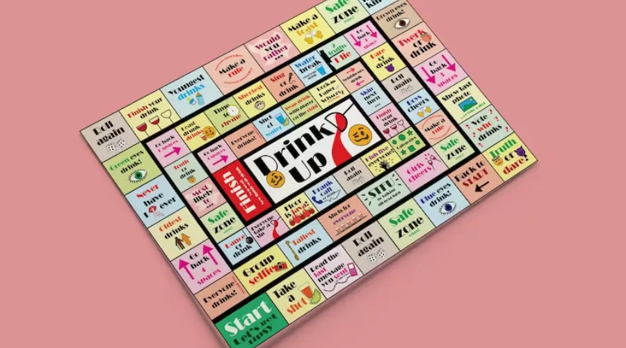 Printable Drinking Board Game