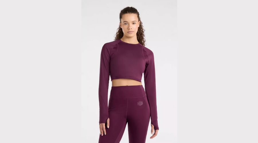 Pro Training Cropped Long Sleeve Top