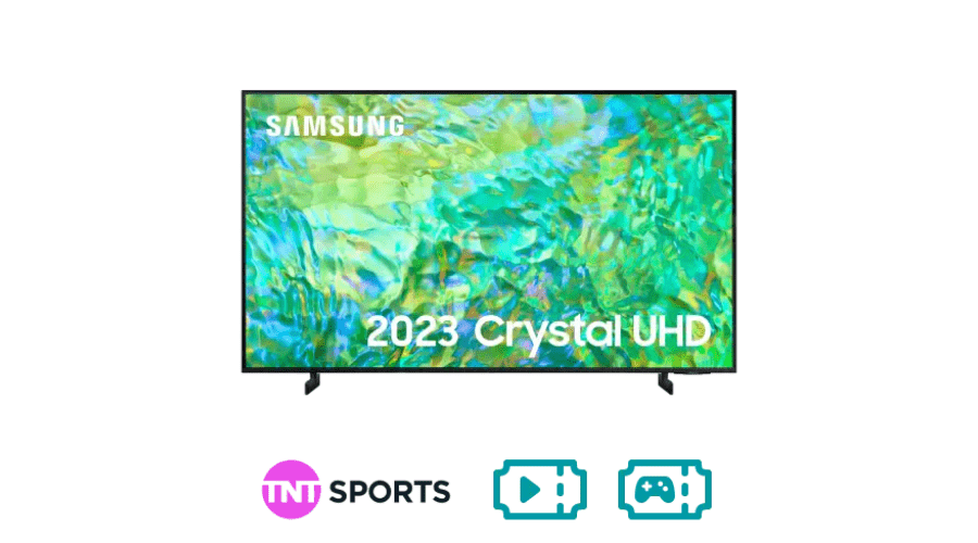 Samsung CU8000 43IN Smart Tv With TNT Sports 24m Bundle | Nowandlive