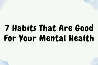 For Better Mental Health