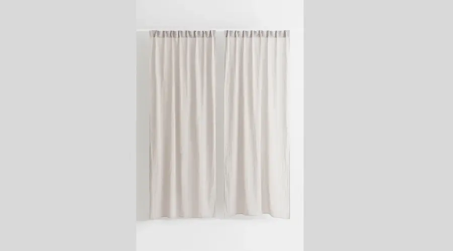 Multiway Linen-Blend Curtains