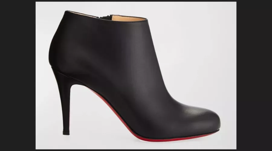 Christian Louboutin Belle Leather Red-Sole Ankle Boots