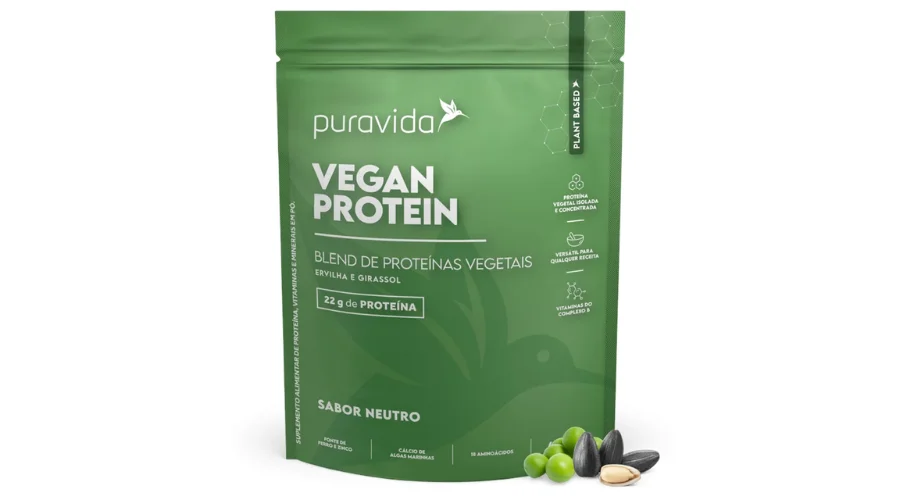 Vegan Protein Vegetable Protein Blend Neutral Flavor