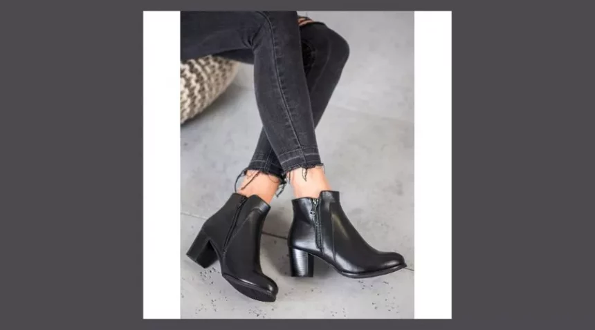 women's heeled booties