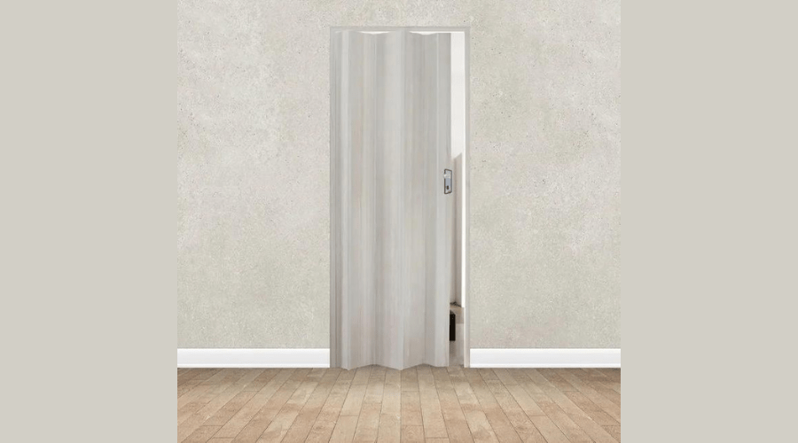 White Folding Doors