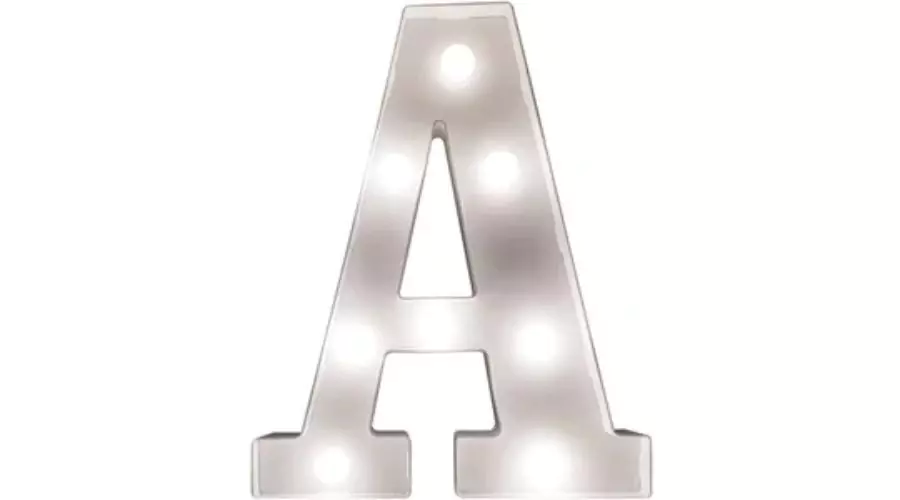 3D LED Battery Operated Light Up Letters Numbers