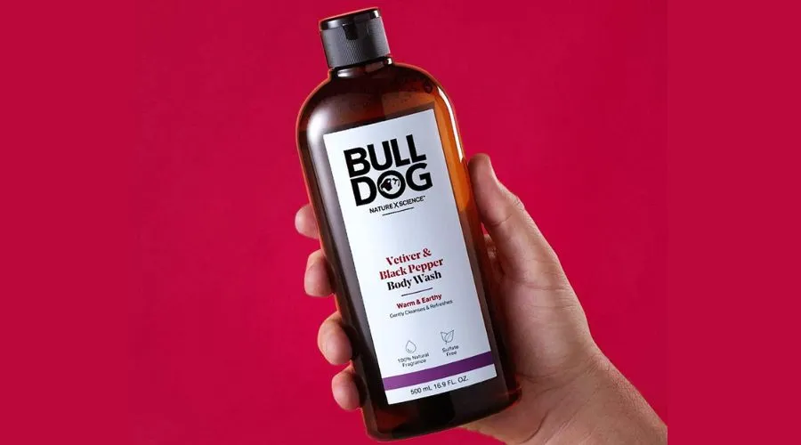 Bulldog Skincare For Men, Body Wash, Vetiver & Black Pepper, 16.9 fl oz