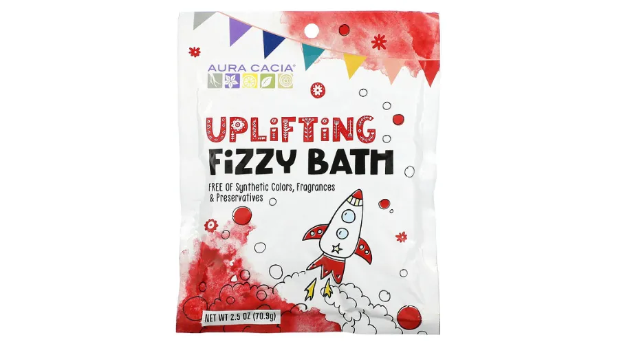 Kids, Fizzy Bath, Uplifting, 2.5 oz (70.9 g)