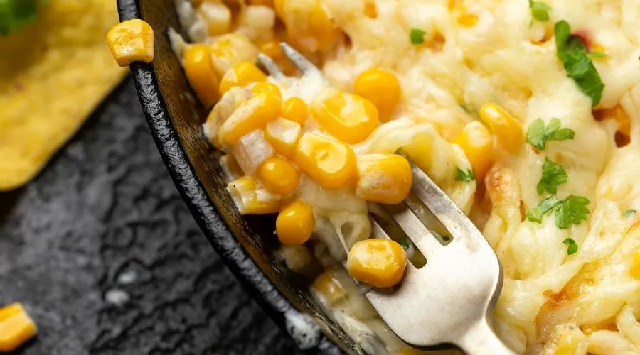 Korean-Style Cheesy Corn with Gochujang Potatoes