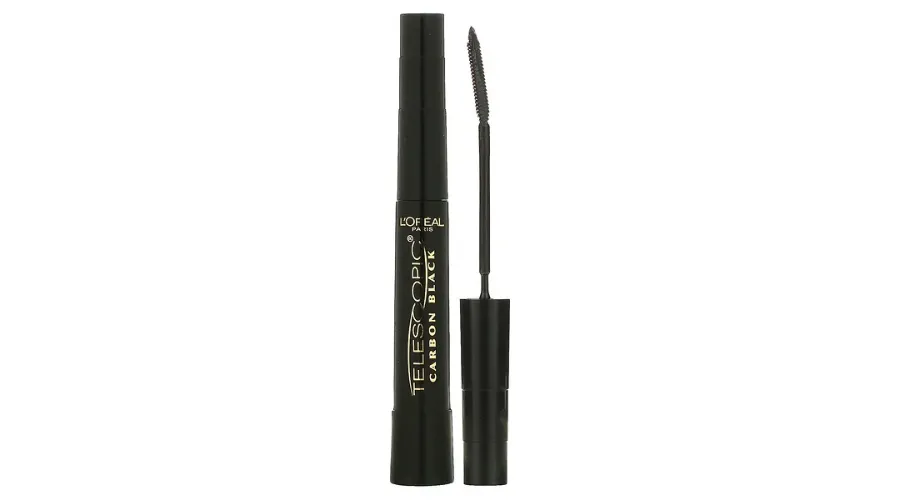 L'Oréal, Telescopic Carbon Black Mascara, 935 Carbon Black, 0.27 fl oz (8 ml)