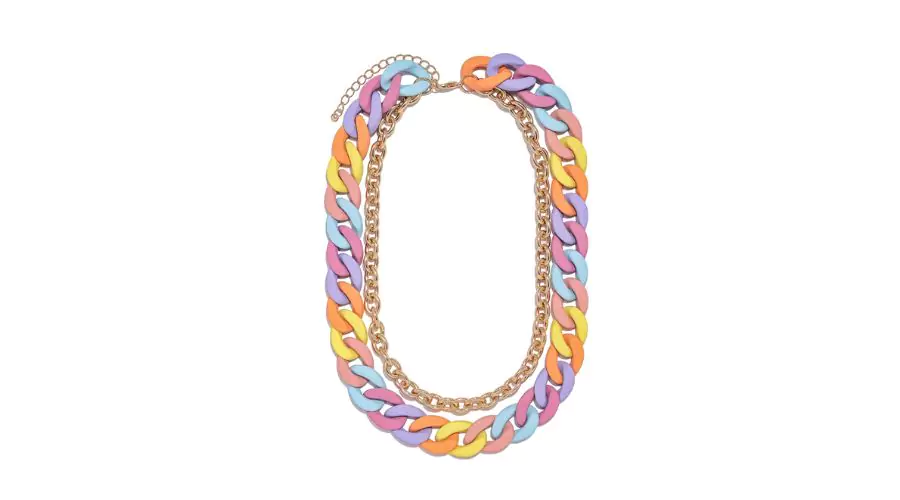 Candy Layered Chain Necklace 