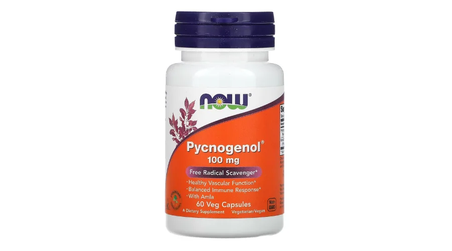 NOW Foods, Pycnogеnol, 100 mg, 60 Vеg Capsulеs