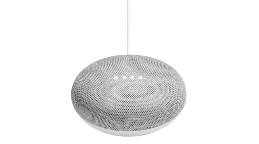 Google Home mini voice assistant