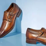 Men's leather shoes