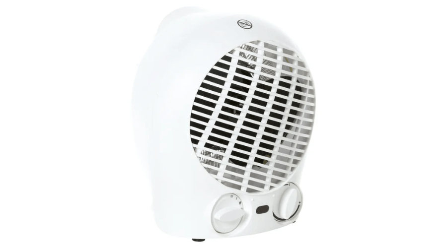 Equation Flag Electric Fan Heater White 2000 W