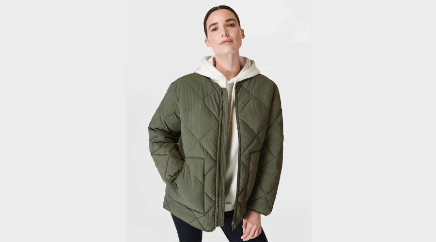 On the move quilted jacket