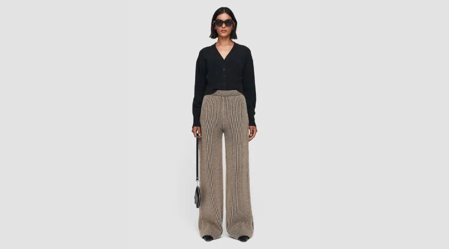 Compact Knit Trousers main image 1