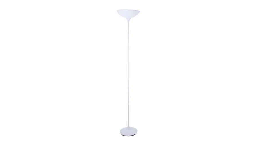 White Galata floor lamp, H 183 cm, E27 2xINSPIRE