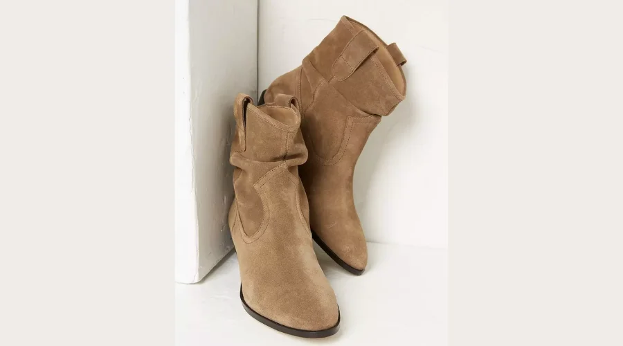 Polly Western Ankle Slouch Boot