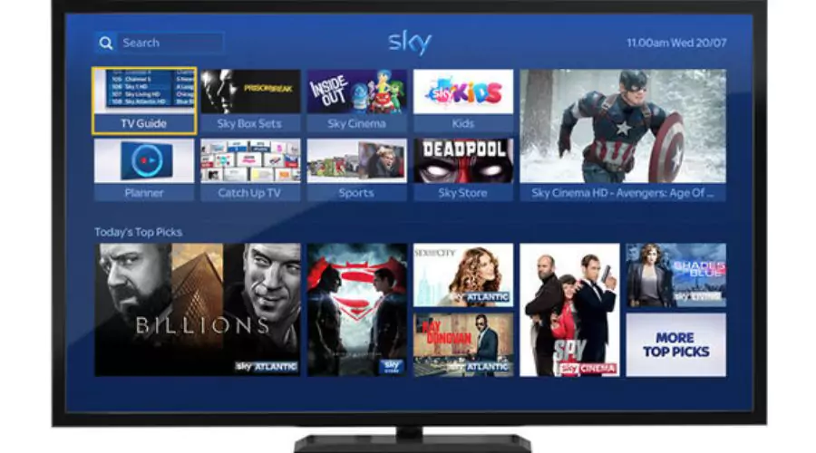 Family Friendly Section on Sky Store movies