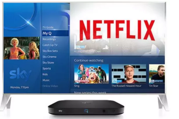 Netflix with sky