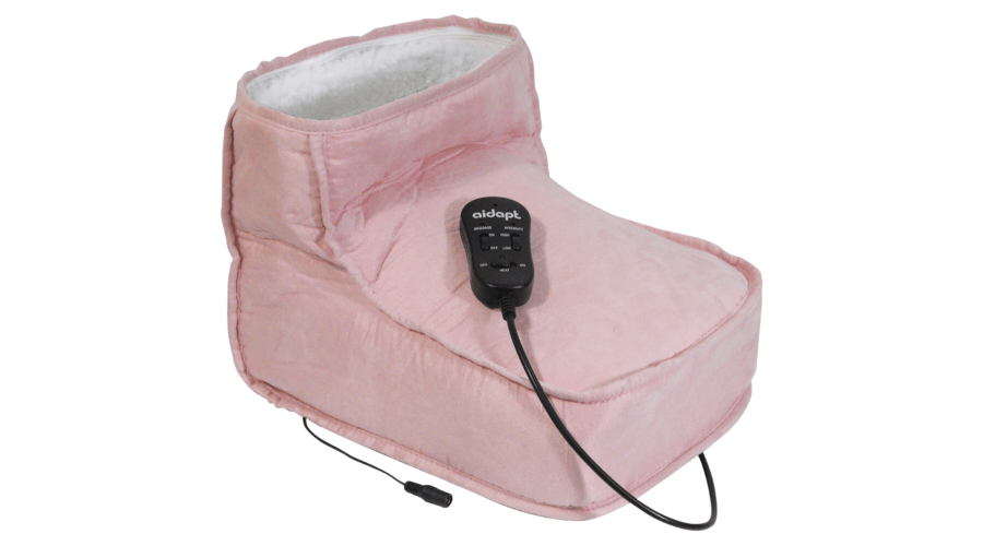Aidapt Heated Soft Massaging Foot Boot - Pink by Aidapt
