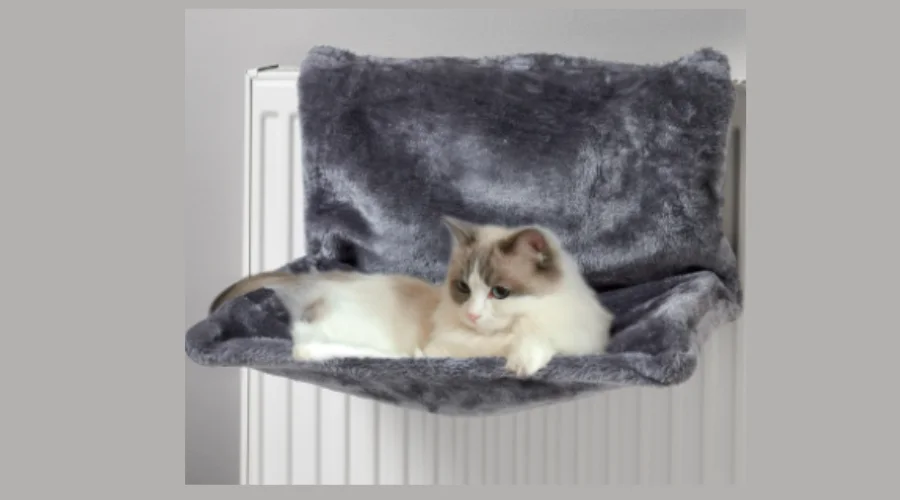Cat Radiator Bed - Grey by Clever Paws