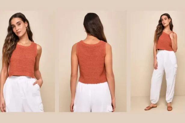 Cotton Ribbed Tank Top