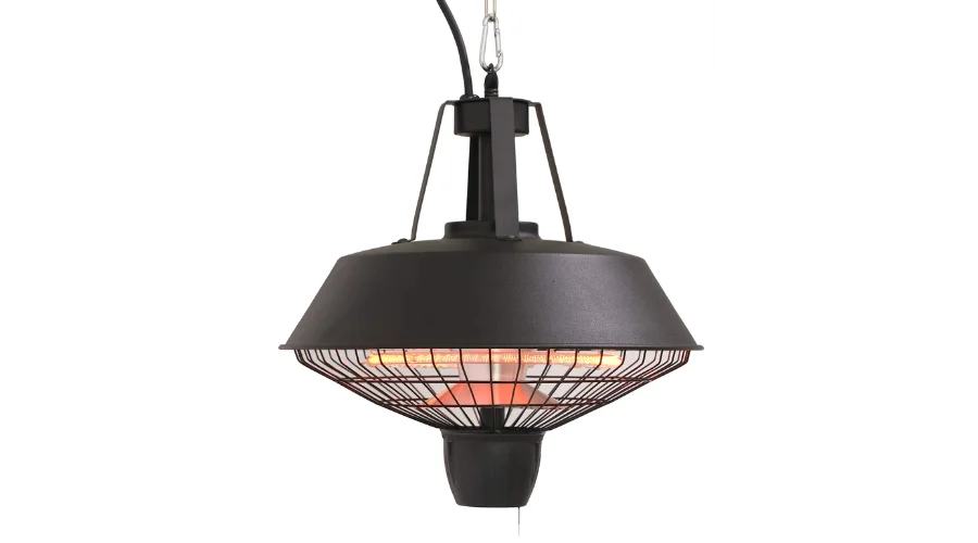 Hanging heater for Patio in Black