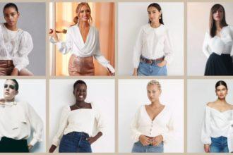 white blouses for women
