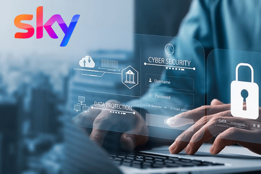 cybersecurity protection with sky