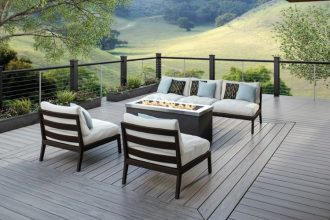 Composite decking boards