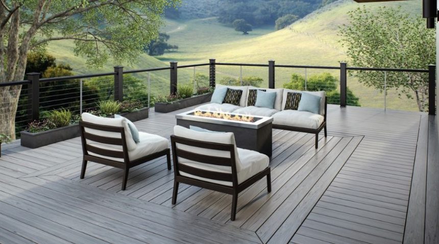 Composite decking boards