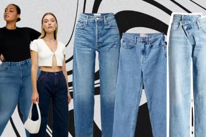 High waisted women's jeans