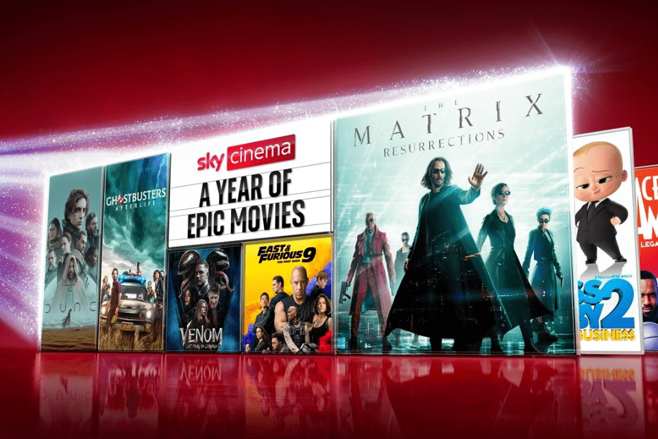 Streaming on Sky Cinema: Unlimited Movies and More