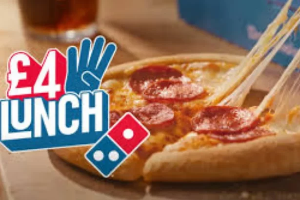 domino's £4 lunch menu | Nowandlive