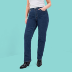 women's petite blue jeans