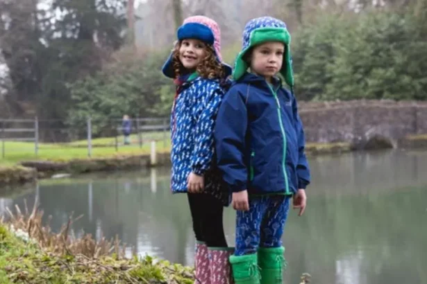 Kids waterproof clothing
