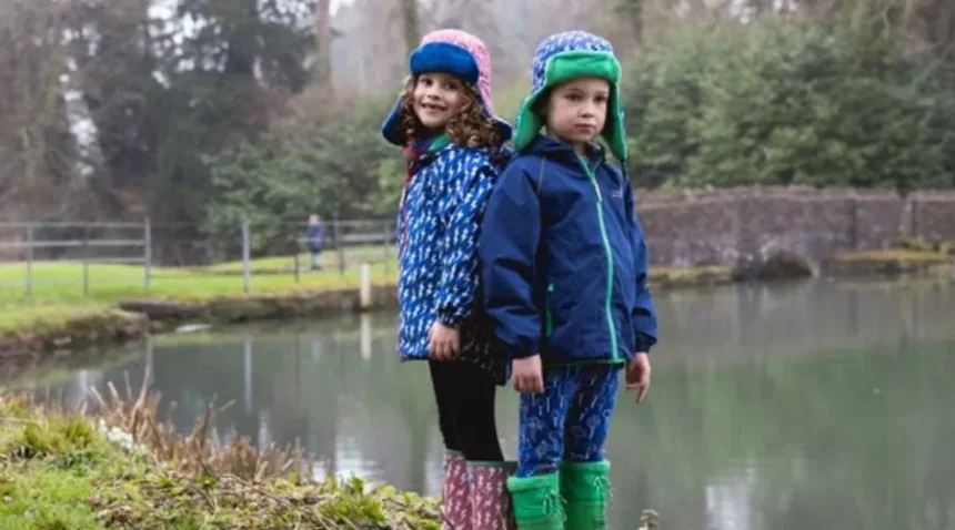 Kids waterproof clothing